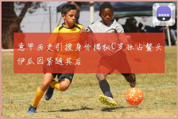 意甲历史引援身价揭秘C罗独占鳌头伊瓜因紧随其后